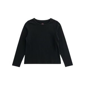 Faded Glory Long Sleeve Shirt Girls XL 14-16 School Basic Black Tee